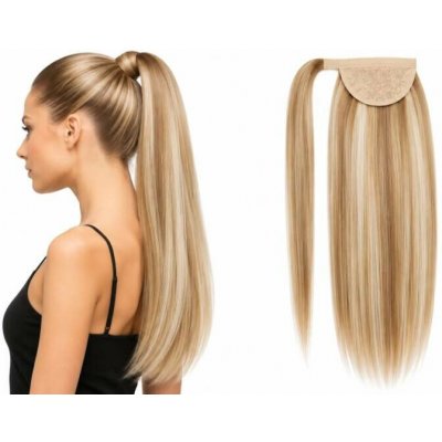 Culík z pravých vlasů na prodlužování vlasů 40cm 27/613 - tmavá blond / nejsvětlejší blond – Zboží Mobilmania