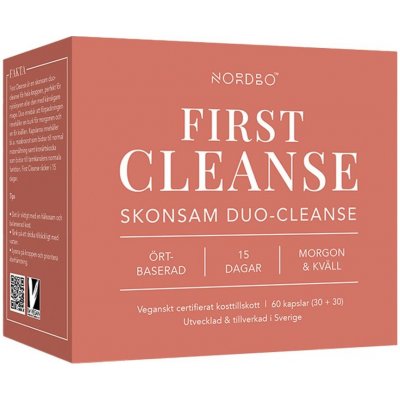 Nordbo First Cleanse 60 kapslí – Hledejceny.cz