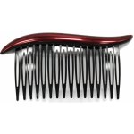 Hřebínek s vínově červenou vlnkou – Zboží Dáma