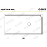 Ojniční ložisko GLYCO 01-4123/4 STD – Sleviste.cz