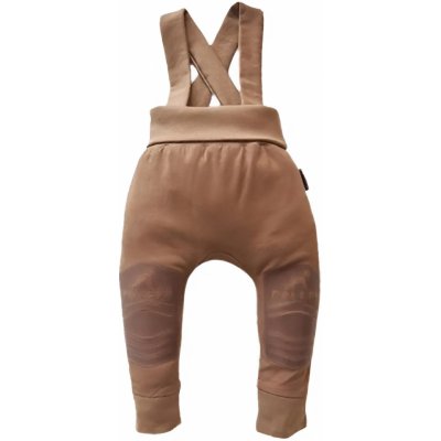 POLEZU Protiskluzové kalhoty s kšandami 2v1 BÉŽOVÁ – Zboží Dáma