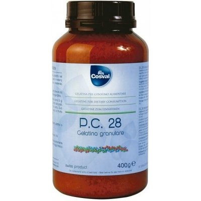 Cosval P.C. 28 Granulovaná želatina 400 g BE-C550003 – Hledejceny.cz