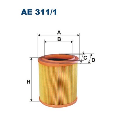 Vzduchový filtr FILTRON AE311/1 – Hledejceny.cz