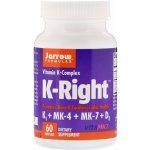 Jarrow K-Right komplex vitaminu K 60 softgel kapslí – Hledejceny.cz