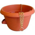 Plastia Samozavlažovací žardina Siesta 25 cm terakota – Zboží Dáma Plastia Samozavlažovací žardina Siesta 25 cm terakota – Zboží Dáma