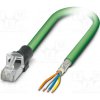 síťový kabel Phoenix Contact 1112873 Patch, SF/UTP, 5, lanko, Cu, pocínované, PVC, 5m, zelený