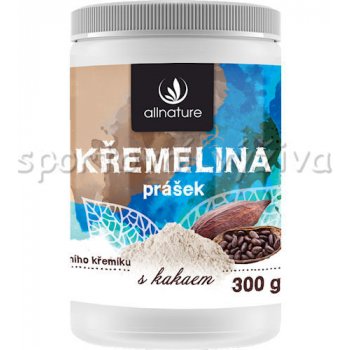 Allnature Křemelina prášek s kakaem 300 g