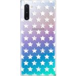 Pouzdro iSaprio Stars Pattern white Samsung Galaxy Note10 Plus – Zboží Mobilmania
