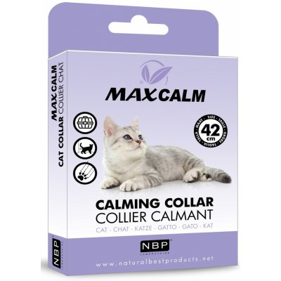Max Calm Collar Cat zklidň. obojek pro kočky 42 cm – Sleviste.cz