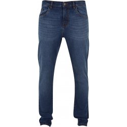 Urban Classics pánské džíny TB6397 NEW DARK BLUE WASHED