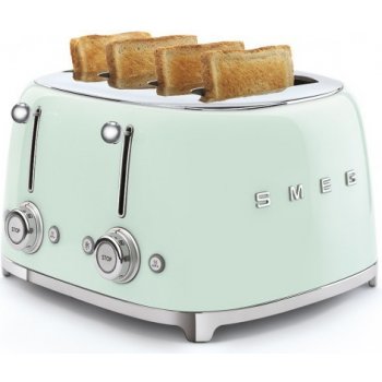 Smeg Black Toaster 4 slice TSF03BLEU