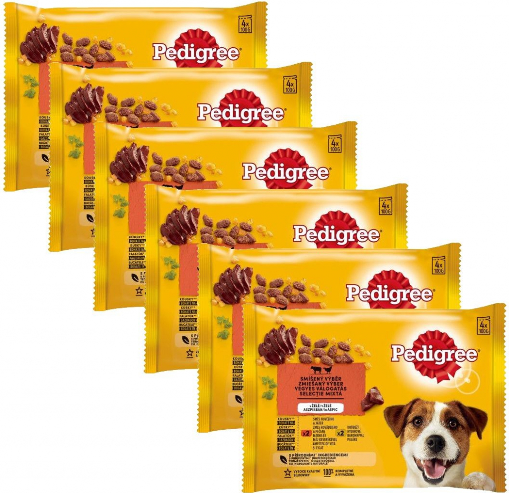 Pedigree Smíšený výběr v želé 24 x 100 g