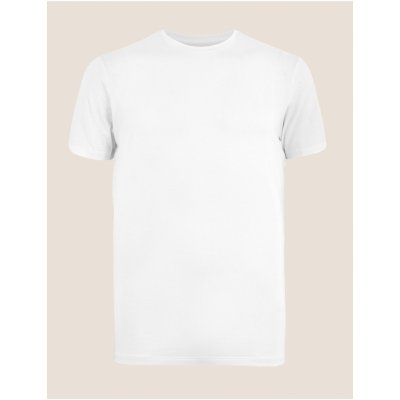 Marks & Spencer tričko vé tílko z prémiové bavlny bílá