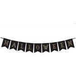 Banner Halloween ČERNÝ 20x175 cm – Zboží Dáma
