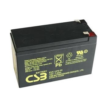 CSB 12V 7,2Ah olověný akumulátor DeepCycle AGM F2 (EVX1272F2)