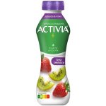 Actimel Probiotický jogurtový nápoj s vitamíny a 0% přidaného cukru jahoda 4x100g – Zboží Dáma