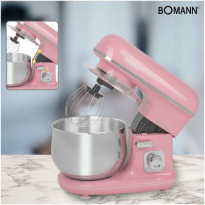 Bomann KM 6030 růžová stříbrná – Zboží Mobilmania