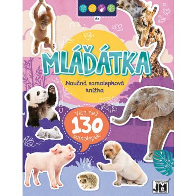 Jiri Models Naučná samolepková knížka Mláďátka – Sleviste.cz