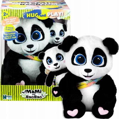 Tm toys Mami & BaoBao Interaktivní Panda s miminkem – Zboží Mobilmania