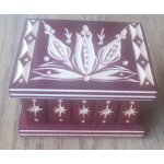 Tajná skříňka 3 tahy velikost S mahagon – Sleviste.cz