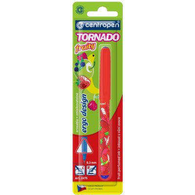 Centropen 2675 Tornado Fruity sada 20 ks blistrů po 1ks mix barev