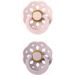 Bibs Boheme přírodní kaučuk 2ks blossom dusky lilac – Zboží Dáma