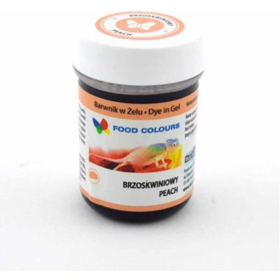 Food Colours Gelová barva broskvová 35 g – Hledejceny.cz
