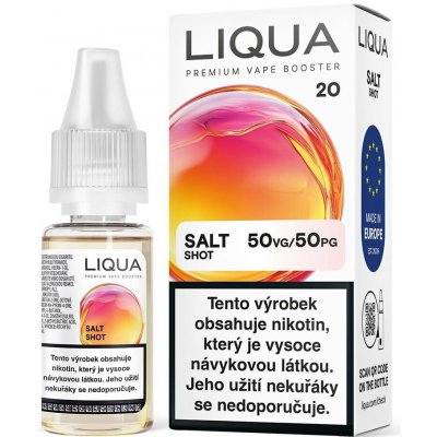 Liqua Nic Salt shot Booster PG50/VG50 10 ml 20 mg – Zboží Mobilmania