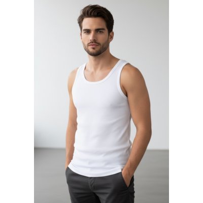 Pánský termo nátělník nanosilver bílý – Zboží Dáma