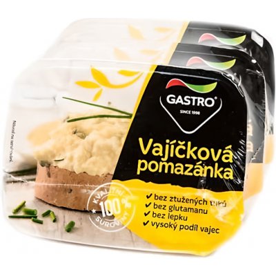 Gastro Pomazánka vajíčková 3 x 120g 360g – Zboží Dáma