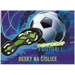 Oxybag Desky na číslice fotbal