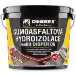 Den Braven Gumoasfaltová hydroizolace DenBit DISPER DN, kbelík 10 kg, černá – HobbyKompas.cz