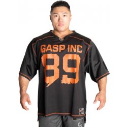 Gasp NO1 FOOTBALL TEE BLACK/FLAME tričko černo-oranžové