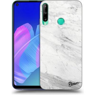 Picasee silikonové Huawei P40 Lite E - White marble černé – Zboží Živě