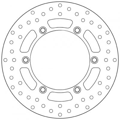 Zadní brzdový kotouč Brembo MOTO GUZZI 1000 DAYTONA RS 1996 - | Zboží Auto