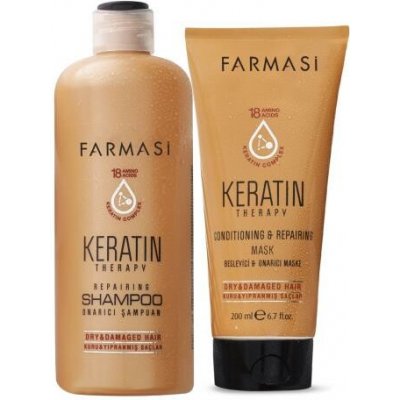 Farmasi Keratin Therapy Revitalizující maska na vlasy 200 ml – Sleviste.cz