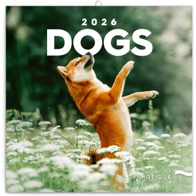 Nástěnný poznámkový Psi 2026 – Zbozi.Blesk.cz