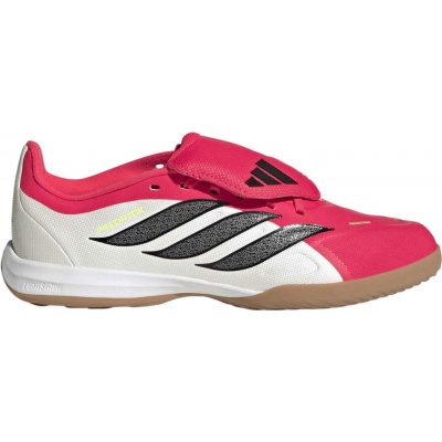 adidas PREDATOR LEAGUE FT IN J Červená Bílá Černá Hnědá – Zboží Dáma