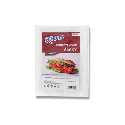 Q Home - mikrotenové sáčky - 30 × 40 cm – Zboží Dáma