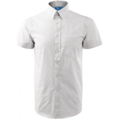 Malfini shirt short sleeve pánská košile 207 bílá