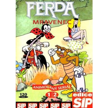 Ferda mravenec 1 + 2 papírový obal DVD