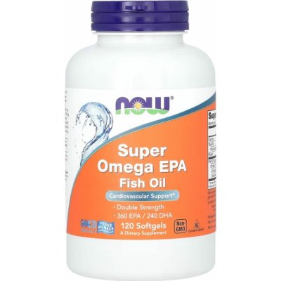 Now Foods Super Omega EPA 120 kapslí – Hledejceny.cz