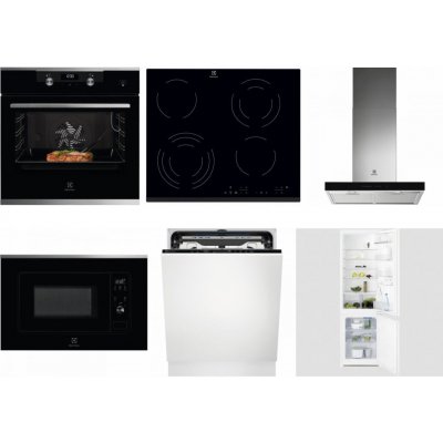 Set Electrolux KODEC75X2 + EHF6343FOK + LFT766X + LMS2203EMX + EEM69410L + LNT3LF18S – Hledejceny.cz