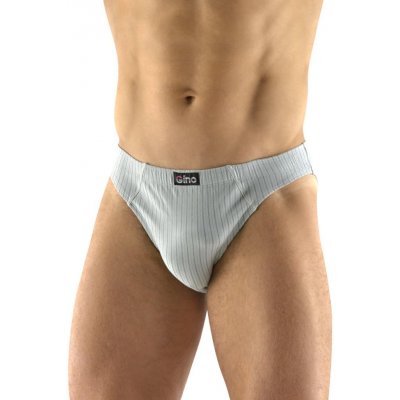 Gina 70059P pánské slipy s úzkým bokem sv. šedá-šedá – Sleviste.cz