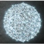 Easy Fix 3D LED světelná koule sklolaminát Ø 100 cm bílá, ledově bílá, 230 V – Hledejceny.cz