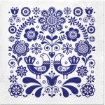 PAW ubrousky L Folk Stamp 33x33cm – Hledejceny.cz