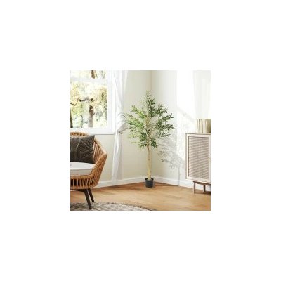HOMCOM Umělý olivovník 150 cm | zelený – Hledejceny.cz