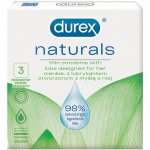Durex Naturals 3 ks – Zboží Dáma