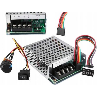 REGULÁTOR PWM PRO DC MOTORY 10-50V 40A 12V 24V ZMĚNA SMĚRU OTÁČENÍ DISPLEJ – Hledejceny.cz