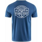 Grundéns UV Triko Fish Fearlessly SS Tech Tee Blue Abyss – Zboží Mobilmania